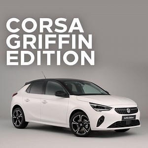 It’s time to meet our fully-loaded Corsa Griffin Edition, featuring tinted rear windows and heated seats. Discover more: https://s.vauxhall.com/3wcjs | Vauxhall