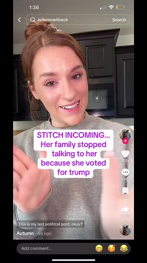 autumnwitbeck is her tiktok but it wouldnt let me tag her so send this to her! #fyp #foryoupage #donaldtrump #trump #kamalaharris #harris #election #president