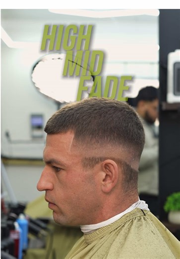 High mid skin fade tutorial for beginners, easy step by step guide #barber #fade #taper #tutorial #howto