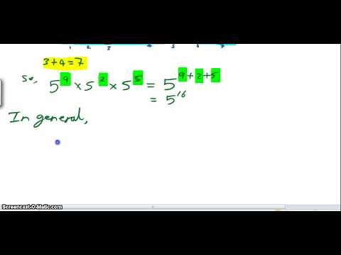 index rules - add and subtract indices