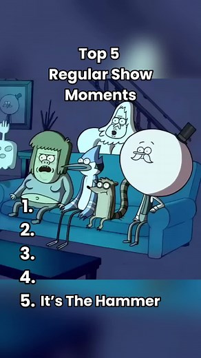 Top 5 Funny Moments from Regular Show
