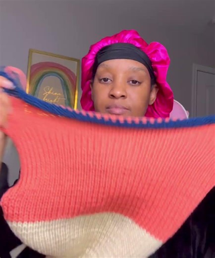 My house dress made with the sentro knit machine