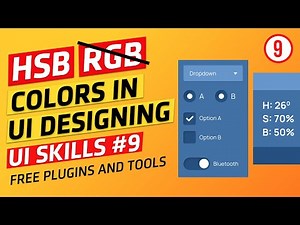 Why HSB color mode in UI designing | Graphics guruji | Learn UI Design #9