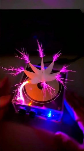 Unbelievable with Lighting of Tesla Coil