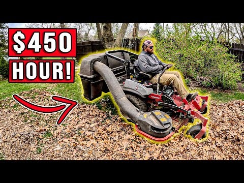 Pricing LEAF CLEANUPS Like a Pro for MAXIMUM PROFIT!