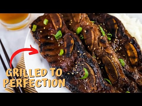 How to make flavor packed KALBI KOREAN SHORT RIBS on the grill