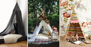 12 idées pour fabriquer un tipi