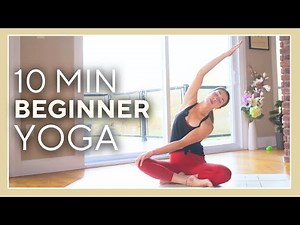 10 min Yoga for Beginners - Gentle, Safe & Easy Yoga Stretch