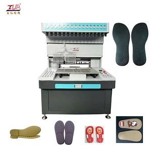 [Hot Item] Automatic Sandal Shoe Side Sole Pressing Stitching Machine Slipper Making Machine Crocs Charms Making Machine