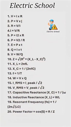 Electric School on Instagram: "Top Electrical Interview Questions You MUST Know | Electrician & Engineer Job Ready” electrical interview questions, basic electrical interview, electrician interview preparation, electrical engineering interview, electrical viva questions, important electrical questions, electrical concepts, electric fever, electrical job exam, interview tips electrical #ElectricalInterview #ElectricianJob #ElectricalEngineering #InterviewPreparation #ElectricFever #ElectricalBasi