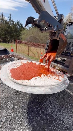 Making A Giant Pizza On The Jobsite