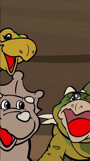 Dinosaurs Drinking Water