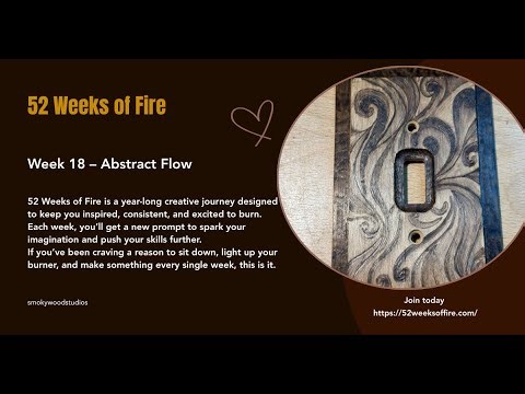 Week 18 – Abstract Flow | 52 Weeks of Fire
