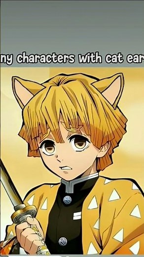 kny characters with cat ears