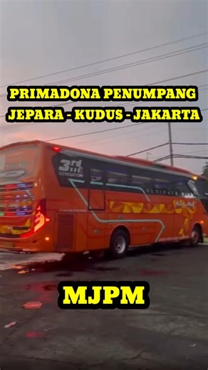 SENJA DI GARASI, BUS MUJI JAYA DETIK² MENUJU KE BARAT #mjpm #mujijaya #mujijayaputramandiri