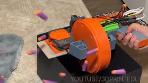 Powerful Nerf Blaster Aims To Fire 100 Darts Per Second