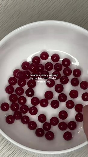 Christ's Sacrifice Rosary: Blood of Christ Inspired
