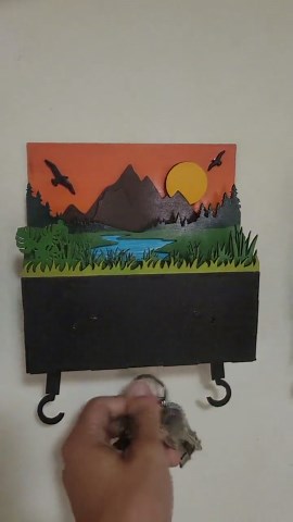 Swan Key Holder Laser Cut File | Wall Key Organizer SVG LBRN 3mm | Pop up Keyholders - Etsy