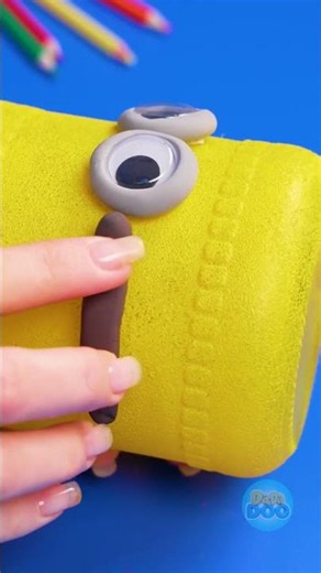 🍭 Craft a Sneaky MINION to Stash Your Treats! 🤐🍬 #Shorts #KidsFun