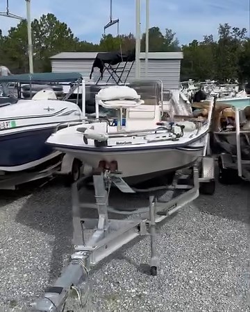 We have several used boats here at Gulf to Lake Marine from Bass boats to Offshore boats. Come on in or give us a call. | Gulf to Lake Marine & Trailers
