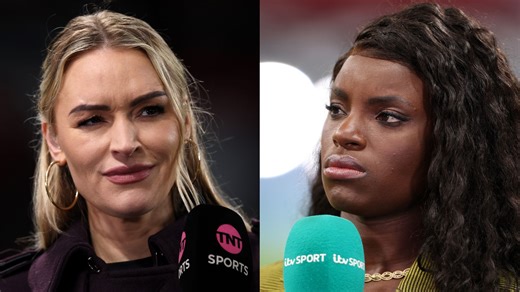 'Caps don't win automatic work' - Laura Woods takes aim at Eni Aluko after ex-Lioness' latest dig at Ian Wright over women's football punditry | Goal.com