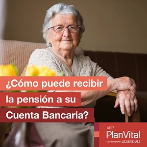 ¿Tienes un familiar pensionado? Cuéntale que puede recibir la pensión a través de transferencia electrónica. El pensionado nos tiene que llamar al 600 5000 800 o escribirnos a infovital@planvital.cl. Para que la próxima pensión se la transfieran, tienen hasta el 5 de mayo para inscribir su cuenta. | AFP PlanVital