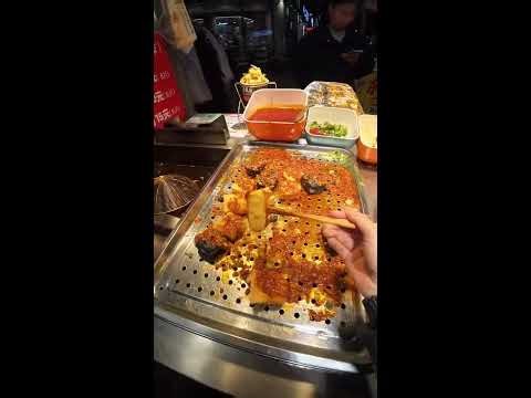Street Food POV | Real-Time Stinky Tofu Frying & Plating | Ambient Sounds Only