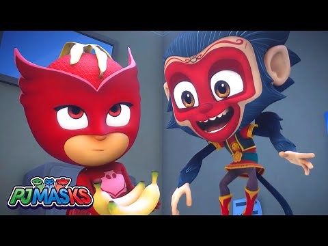 Munki-Gu in the City: Chaos and Pranks 🐒 PJ Masks Full Episode | Cartoons for Kids | #superheroes