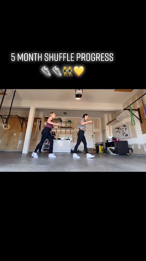 Moms who shuffle💛☺️ this is our shuffle progress. #momshuffledance #momshufflebeginner #shufflebeginners