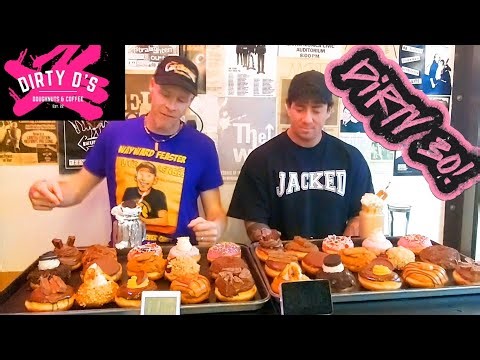 The Dirty 30!!!...The UKs BIGGEST Doughnut challenge!!! w/‪@stef2hungry‬ Ep 44
