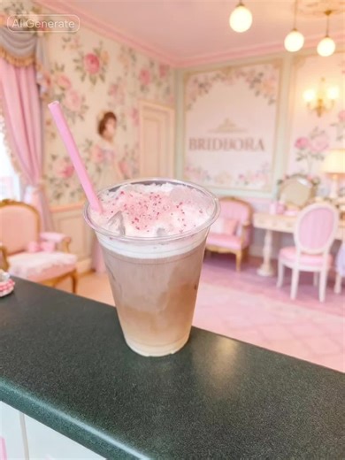 Easy 3 ✨️ ingredient strawberry 🍓 vanilla iced coffee using the new @McCormick Spices finishing sugars in strawberries and cream.🤤 @NESCAFÉ USA @Starbucks #bridgertonnetflix #latina #girlies #smallcreator