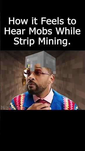 Will smith looking around for mobs #minecraft