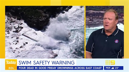 15K views · 91 reactions | Aussies are being reminded this morning to stay vigilant and take their safety seriously after a devastating start to the Easter long weekend, following multiple drownings and hazardous surf conditions. #9News DETAILS: https://nine.social/Won | 9 News | Facebook