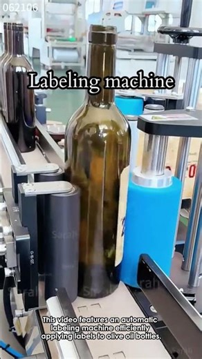 Automated Olive Bottle Labeling