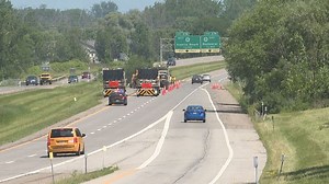 Paving project to reduce 390 in Greece to one lane