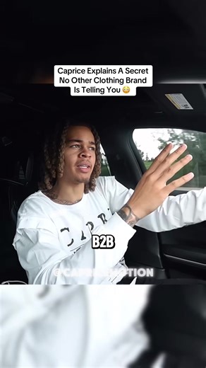 Caprice dropped the craziest clothing brand secret! 🤫 #clothingbrand #business #caprishortcontent #success #fyp