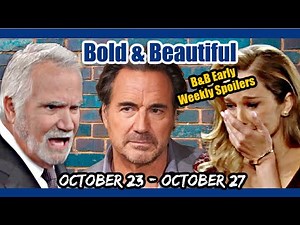 Bold and The Beautiful Early Week Spoilers October 23 to October 27, 2023 #boldandbeautiful