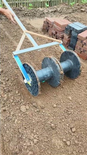 Self-made corn planting tools