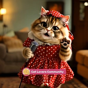 Well, folks, hold on to your morning coffee 'cause we’re kicking off with a purr-fectly fabulous tune that’s got tails wagging and paws tapping all over town! It’s the sensational debut of Doo-wop Daisy & The Paw-tones! 🎤🐱🐶🐶 This feline lead with her two pug backup singers has come out with a track that’ll have you singing along with a smile. Here it is, their hit single Wakey Wakey! A catchy tune about every cat’s morning wish: breakfast on time! 🍽️ #doowop #doowopdaisy #funnycats #catlove