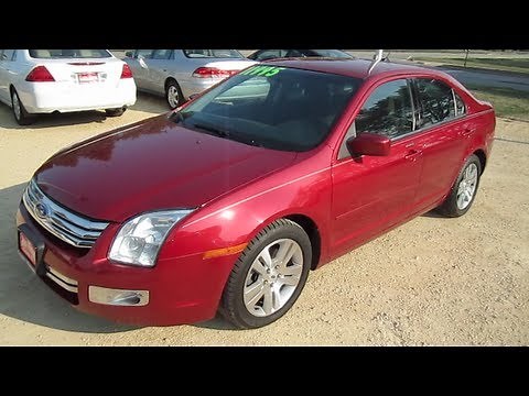 2008 FORD FUSION SEL V6 Review Start Up Engine