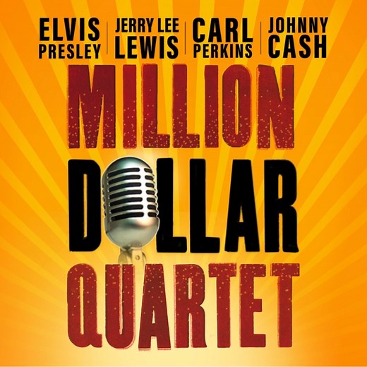 MILLION DOLLAR QUARTET rocks the Walnut’s stage starting Sept 30. Don’t miss the show that’ll light your fire! See legends light our stage --> https://tinyurl.com/54c6fx8x | Walnut Street Theatre
