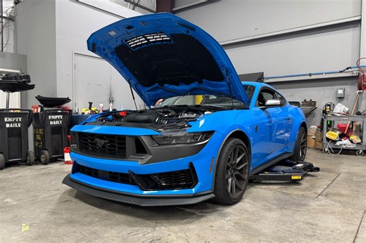Tested: We Supercharged Our Ford Mustang Dark Horse