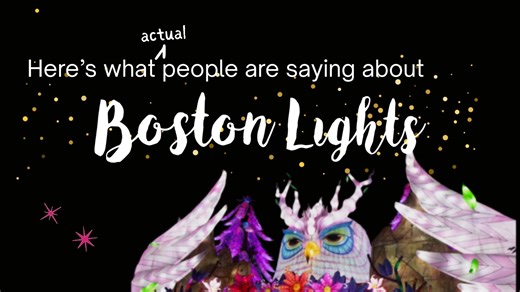 You don't have to take our word for it... Boston Lights is magical. ✨ We're in our final weeks of the lantern spectacular. Don't miss out! Buy tickets in advance to save ➤ zoonewengland.org/engage/boston-lights | Franklin Park Zoo