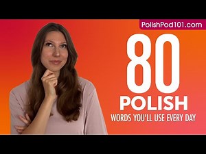 80 Polish Words You'll Use Every Day - Basic Vocabulary #48