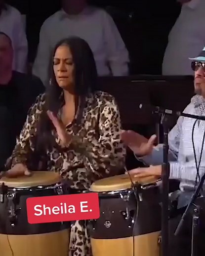 Sheila E, the Queen of percussion, takes a conga solo ✨ #fyp #foryoupage #foryourpage #drum #sheilae #sheilaedrummer