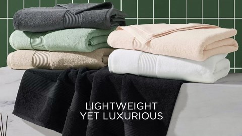 Ted Baker 8-Piece Towel Set - 2 Bath, 2 Hand & 4 Washcloths - 100% Cotton - White