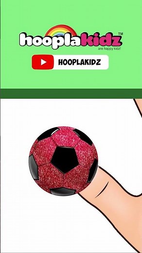 La famille des doigts du ballon de football - Chanson de la couleur rouge #shorts #kidssong