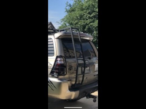 DIY 4Runner Rear Ladder Build