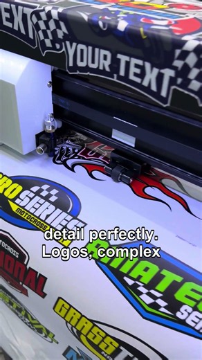 Custom Logo Sticker Cutting Machine Vinyl Cutter Purcell #cuttingmachine