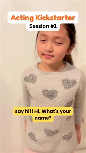 Session 2/8 for Kriselda! 👀 Project: Building confident actors of all ages! DM “ACTING” to inquire about available workshops. | TN Model and Talent